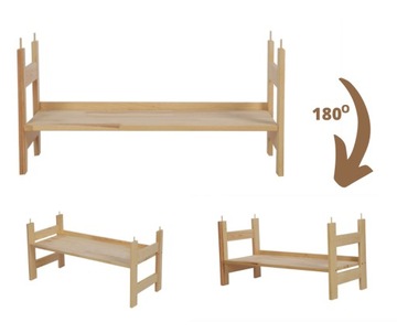Модульный книжный шкаф BERDO 38,4x80x34,4 1П