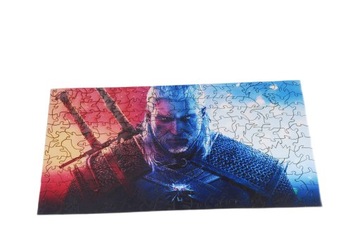 Puzzle Drewniane Premium EKO Układanka Wiedzmin A3
