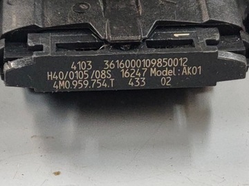 AUDI A4 B9 8W Q7 4M II KLÍČEK KLÍČ OVLÁDAČ ORIGINÁLNÍ 4M0959754T