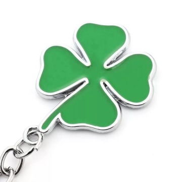 Металлический брелок для ключей ALFA ROMEO Quadrifoglio 3D