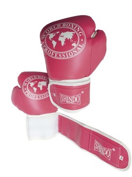 СПАРИНГОВЫЕ БОКСЕРСКИЕ ПЕРЧАТКИ 8 УНЦИЙ, РОЗОВЫЕ
