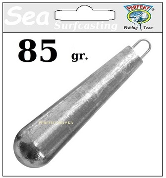 SURFCASTING ŁOWIENIE Z PLAŻY TORPEDO 85