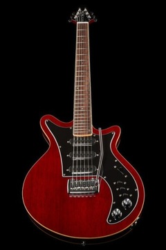 Harley Benton BM-75 Trans Red Deluxe Series