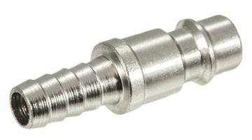 Króciec stalowy szybkozłącza pod wąż 10mm