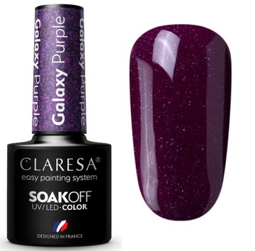 LAKIER HYBRYDOWY CLARESA GALAXY PURPLE