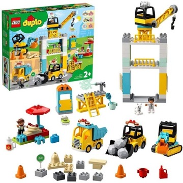 LEGO DUPLO 10933 Żuraw wieżowy i budowa