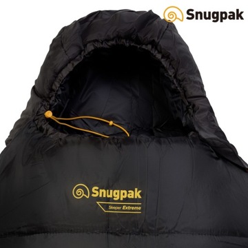 Спальный мешок Sleeper Extreme черный Snugpak, молния LZ слева