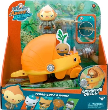 OKTONAUCI OCTONAUTS FIGURKI TERRA-GUP 2 POJAZD FIGURKA PAANI OKTONAUTS