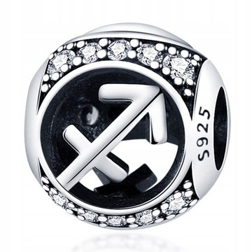 Charms Srebro 925 Zawieszka Znak Zodiaku Strzelec