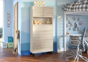 HOMI раздвижной письменный стол, дуб сонома