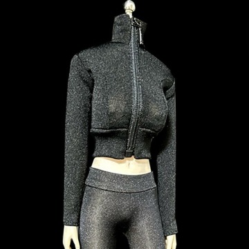 miniature Apparel 1/6 figure clothes Czarny