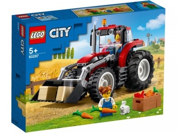 60287 traktor z łychą klocki lego city
