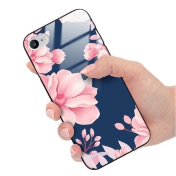 ETUI GLASS DO IPHONE 8 Cukierkowe PASTELOWE Wzory