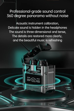 TWS M25 słuchawki Bluetooth 5.3 słuchawki douszne z redukcją szumów