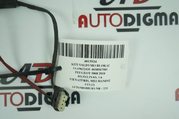 3AA962243F 4030567501 JINÉ MODUL 1.6 BLUE HDI 120 88 2018 PEUGEOT 5008