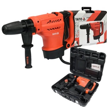 РОТОРНЫЙ УДАРНЫЙ МОЛОТОК YATO SDS MAX 20J 1300W ДЛЯ КОВОЧНОГО СВЕРЛЕНИЯ YT-82131