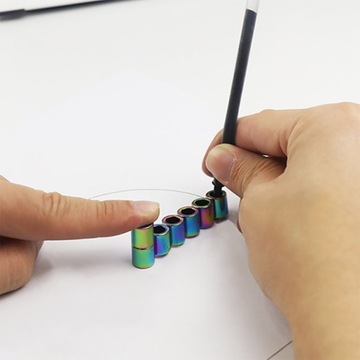 МАГНИТНАЯ РУЧКА Металлическая многофункциональная ручка POLAR Fidget Pen своими руками, 3 стержня