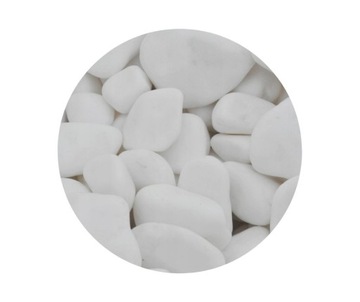 OTOCZAK GRECKI BIAŁY KAMIEŃ OGRODOWY 20KG 6-10CM