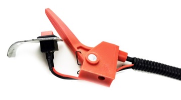 РЫЧАГ РУЧКИ ГАЗОВОГО ПУЛЬТА ДЛЯ БЕНЗИНОВОГО ШНЕКА С КАБЕЛЕМ И ПЕРЕКЛЮЧАТЕЛЕМ