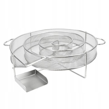 Smoker Wood Dust Hot Steel Barbecue Grill Stal nierdzewna