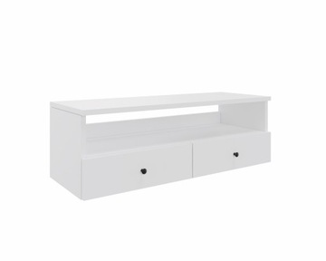 Szafka, stolik, komoda RTV wisząca z uchwytem, szerokość 80 cm
