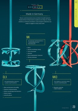 Диаметр смесителя 120мм, плотные материалы Collomix