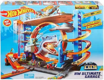 Hot Wheels FTB69 - Mega Garaż Rekina