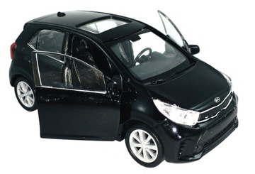 KIA ALL NEW PICANTO MODEL METAL WELLY 1:34 CZARNY