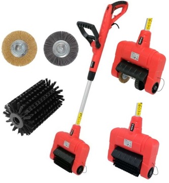 ЭЛЕКТРИЧЕСКАЯ ЩЕТКА ДЛЯ ТРАВЫ И КУБИКОВ СОРНЕЙ 500ВТ