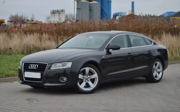 Audi A5 8T Sportback 2.0 TDI 143KM 2010 Audi A5 Sportback 2010r, 2.0 TDI, Automat, Skora, Xenon, Navi, Swietnie ut