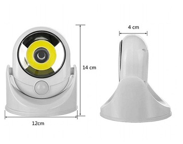 B8O74 LED COB 360 АККУМУЛЯТОРНАЯ ЛАМПА С ДАТЧИКОМ ДВИЖЕНИЯ 0000-00