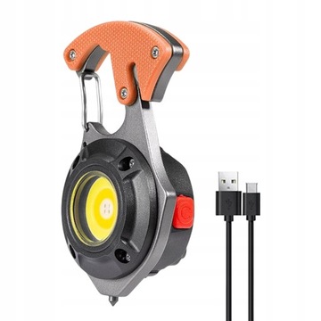 Mini latarka LED z możliwością ładowania za