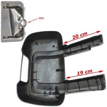 КОРПУС ЛЕВОГО ЗЕРКАЛА + МИГАЮЩАЯ МИГАНИЕ для Fiat Ducato 06-