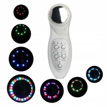 Ультразвуковой светодиодный 7-цветный светильник для омоложения кожи