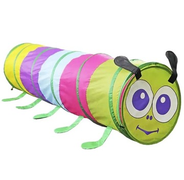 ROZKŁADANY TUNEL DLA DZIECI STONOGA ZABAWKA ROZWOJOWA