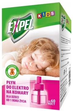Expel Elektro ZAPAS Płyn Komary dla DZIECI