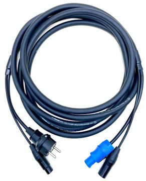 PRZEWÓD AUDIO POWER COMBO 4m XLR + 230V do KOLUMN