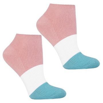 3x Ponožky Dámske Členkové Ponožky Bavlnené rebrované ponožky MORAJ 38-41