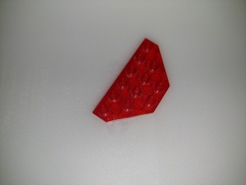 LEGO Płytka 2419 Trans-Red