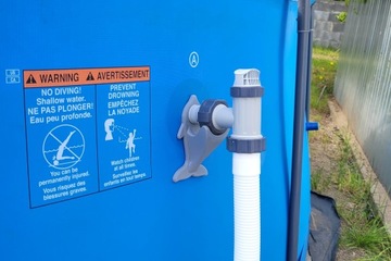 2x ОПОРЫ ТРУБ ДЛЯ БАССЕЙНА INTEX BESTWAY POOL на ПЕРЕХОДНИКЕ 32x38