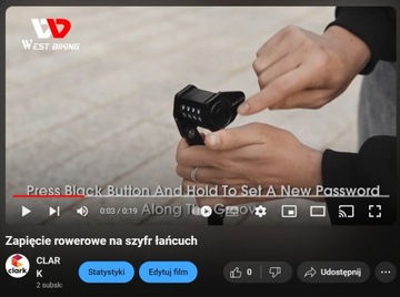 Велосипедный замок безопасности, прочная складная цепочка с комбинацией FOLD LOCK.