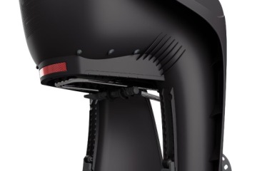 Велосипедное сиденье Thule RideAlong Lite 2 на раме светло-серого цвета