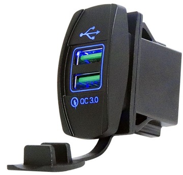 USB QC 3.0 GNIAZDO LADOWARKA 3A QUICK CHARGE N