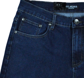 Spodnie męskie dżinsowe jeans Big More model 336 pas 112 cm 45/32