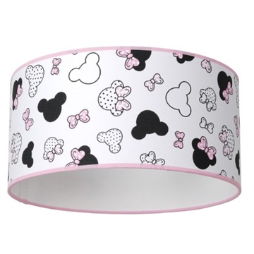 DZIECIĘCY ABAŻUR WALEC DO LAMPY MYSZKA MINNIE 30CM