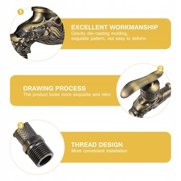 Медный смеситель Латунный смеситель для наружного применения