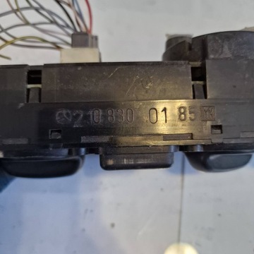 MERCEDES-BENZ E W210 1997 2108300185 PANEL KLIMATIZACE