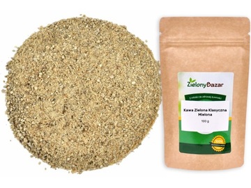 KAWA ZIELONA ARABICA KLASYCZNA MIELONA 100g