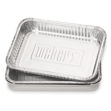 Tacka grillowa aluminium Weber prostokątny 21,84 x 15,24 cm model 6415