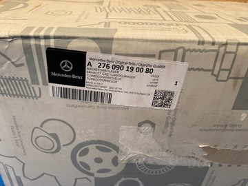 MERCEDES 276 2760901900 TURBO ORIGINÁLNÍ NOVÁ TURBÍNA